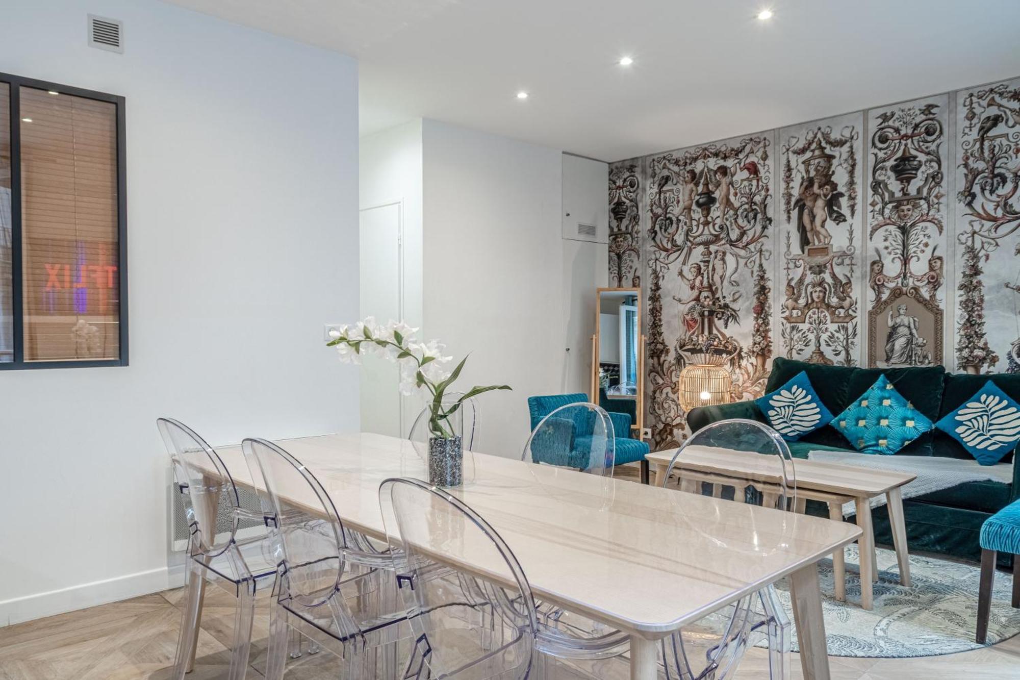 Appartement Spacieux Et Lumineux A Montorgueil Paris Luaran gambar