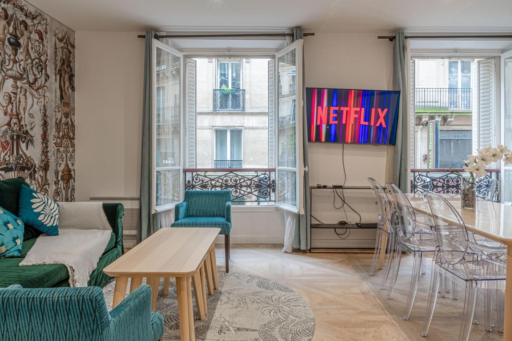 Appartement Spacieux Et Lumineux A Montorgueil Paris Luaran gambar
