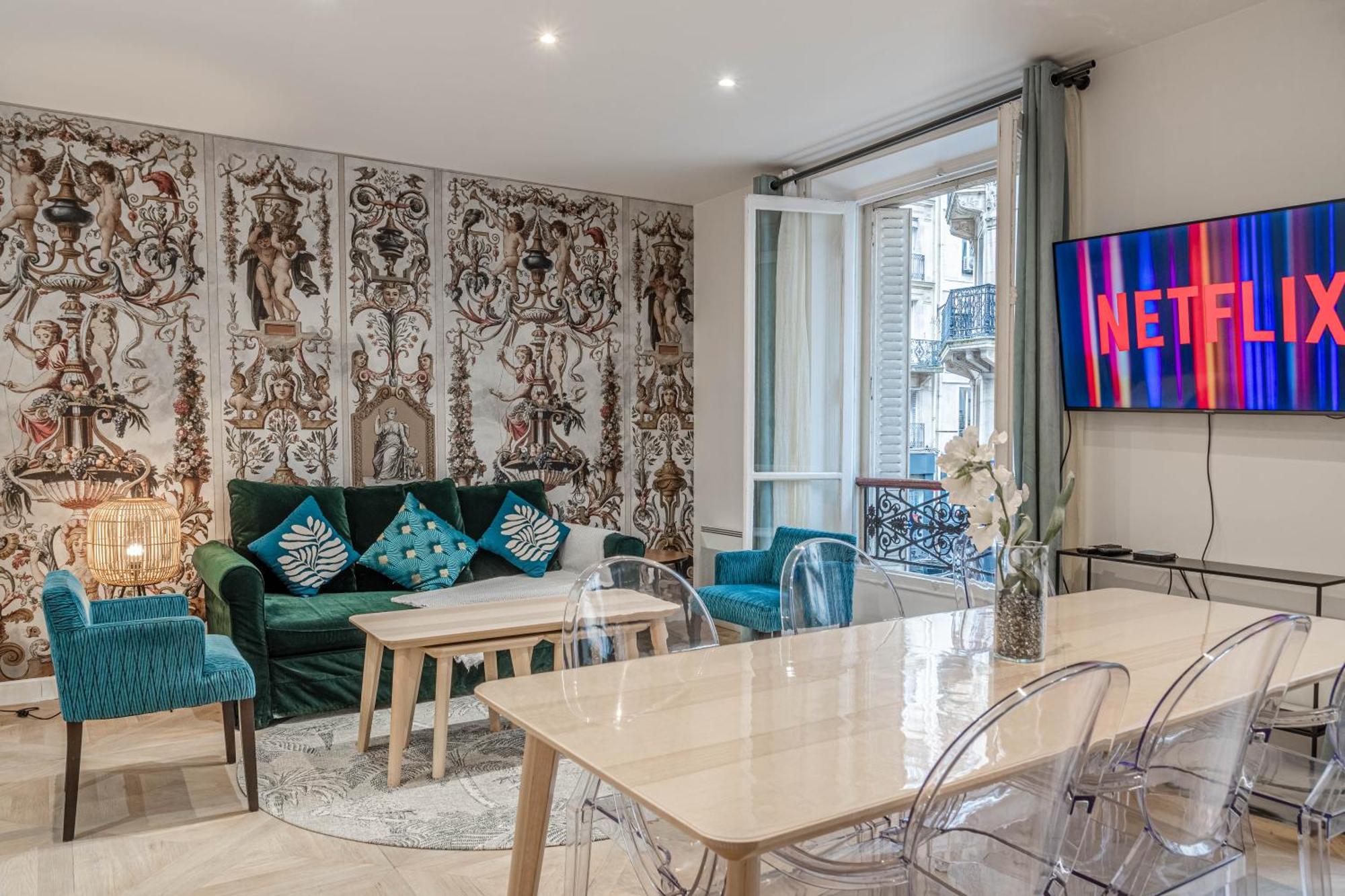Appartement Spacieux Et Lumineux A Montorgueil Paris Luaran gambar